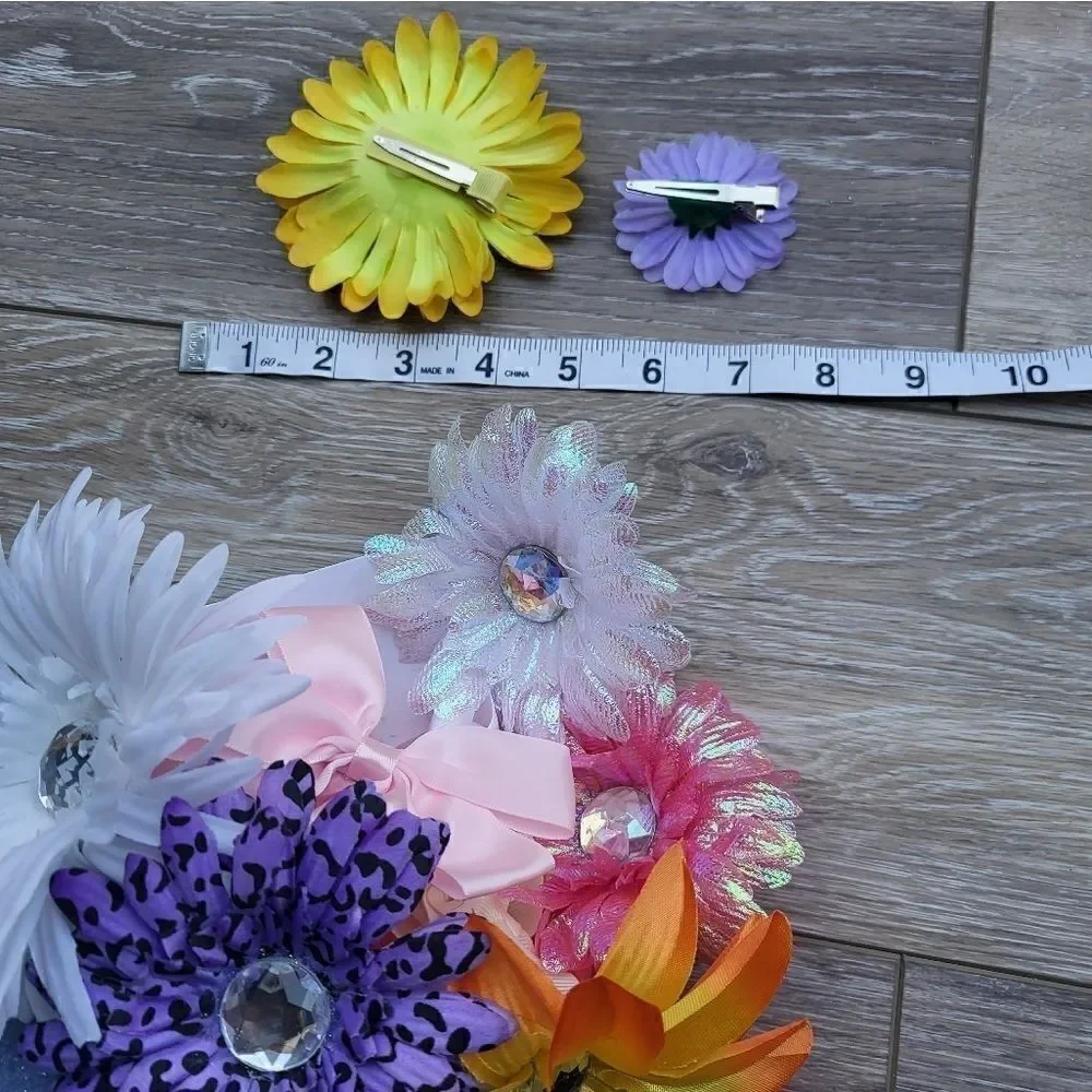 Dance recital gift!!! Gorgeous XL Hair Clip Bouquet hand made home made